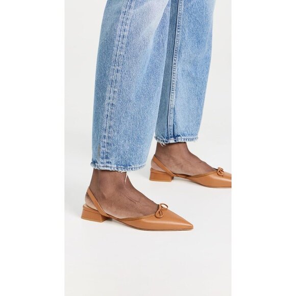 Chelsea Paris Yona Flats in Nutshell 39 with box Womens Low Heel Slingbacks - Picture 15 of 16